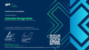 8-week programme in AI Augmented professional Development Skills